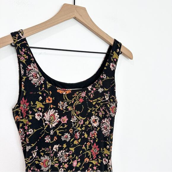 Peruvian Connection Turkish Floral Sleeveless Dress Medium Multicolor Small - Picture 4 of 5